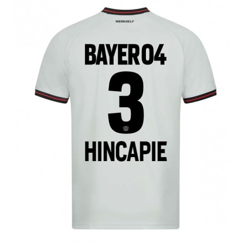 Bayer Leverkusen Piero Hincapie #3 Gostujuci Dres 2023-24 Kratak Rukav